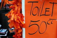 Zorg dat je een wc bij je hebt